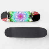 Mehrfarbiges Rainbow-Skateboard Skateboard (Horizontal)