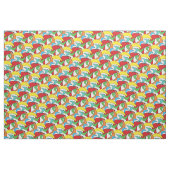 Mehrfarbiges Retro-Boomerang-Muster Stoff (Fat Quarter (45,7 x 55,9 cm))