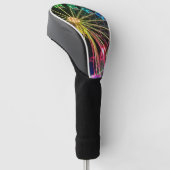 Mehrfarbiges Riesenrad Golf Headcover (angewinkelt)