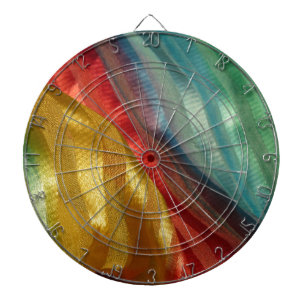 Mehrfarbiges Silken Dartscheibe