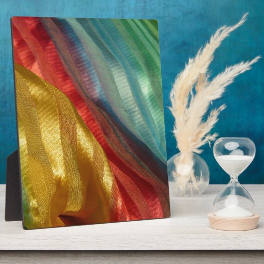 Mehrfarbiges Silken Fotoplatte (Seite)