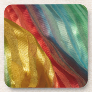 Mehrfarbiges Silken Getränkeuntersetzer