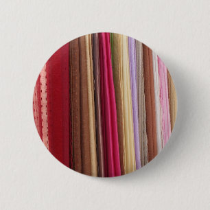 Mehrfarbiges Stoffmuster Button