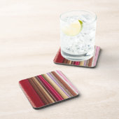 Mehrfarbiges Stoffmuster Getränkeuntersetzer (Rechte Seite)