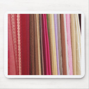 Mehrfarbiges Stoffmuster Mousepad