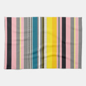 Mehrfarbiges Streifenmuster Geschirrtuch (Horizontal)