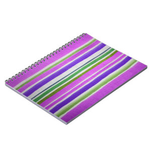 Mehrfarbiges StripNotebook Notizblock