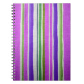 Mehrfarbiges StripNotebook Notizblock (Vorderseite)