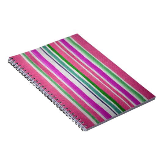 Mehrfarbiges StripNotebook Notizblock (Rechte Seite)