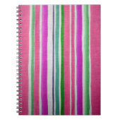 Mehrfarbiges StripNotebook Notizblock (Vorderseite)
