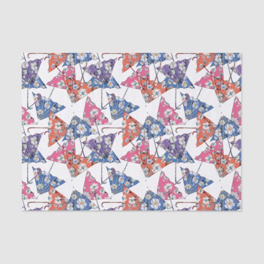 mehrfarbiges Tissue-Gewebe Seidenpapier (Vorderseite)