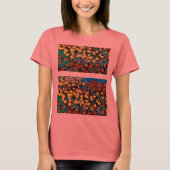 mehrfarbiges Tulip-Shirt T-Shirt (Vorderseite)
