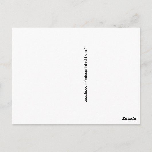 mehrfarbiges Violinwallpaper Postkarte (Rückseite)