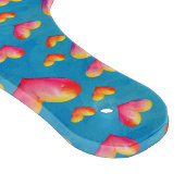 Mehrfarbiges Watercolor Hearboard Schneidebrett (Ecke)