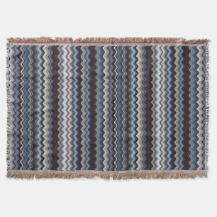 mehrfarbiges Wavy Muster Decke