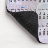 mehrfarbiges Wirbel 2012 Kalendermousepad Mousepad (Ecke)