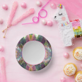 Mehrfarbigkeit Pappteller (Party)