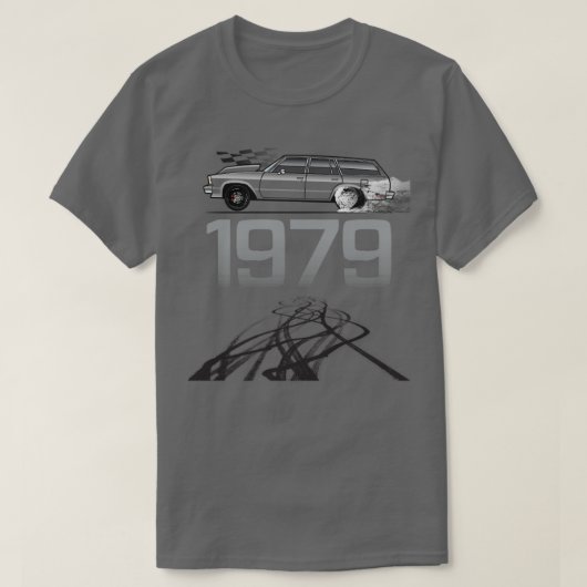 Mehrfarbwagen 1979 T-Shirt (Design vorne)