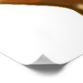 Mehrhautfresken Tones für das Zeichen des Friedens Poster (Ecke)