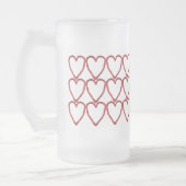 Mehrherige Zeichenketten Mattglas Bierglas (Links)