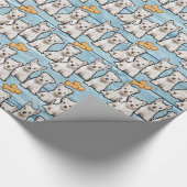 Mehrplatinen-Giftpackpapier Geschenkpapier (Ecke)