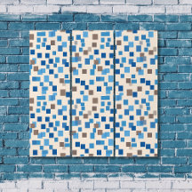 Mehrquadrat Abstraktes Muster