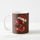 Mehrschichtiges Pastell-Goldbesatz-Buchstabe C Kaffeetasse (Links)