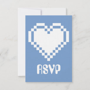 Mehrspielermodus auf der RSVP-Karte von Periwinkle RSVP Karte
