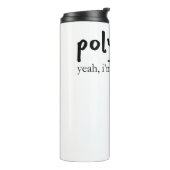 Mehrsprachige, benutzerdefinierbare Programmierspr Thermosbecher (Nach links gedreht)