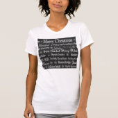 Mehrsprachige Frohe Weihnachts-Thunder_Cove T-Shirt (Vorderseite)