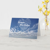 Mehrsprachige Geburtstagswünsche Karte (Gelbe Blume)