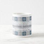 Mehrsprachige Happy Holidays Tasse (Mittel)