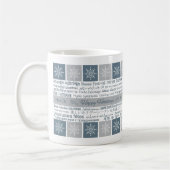 Mehrsprachige Happy Holidays Tasse (Links)