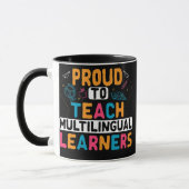 Mehrsprachige Lehrersprache ESL Tasse (Links)