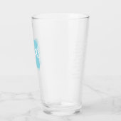 Mehrsprachige Liebe Tumbler - Minzblau + LIEBE (Rechts)