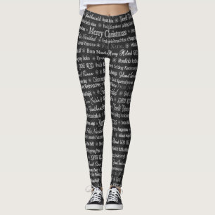 Mehrsprachige Merry Christmas Thunder_Cove Leggings