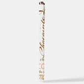 Mehrsprachige Schokoladentypografie Word Collage iPhone Hülle (Rechte Seite)