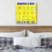 Mehrsprachige Wörter Leinwanddruck (Insitu (Schlafzimmer))