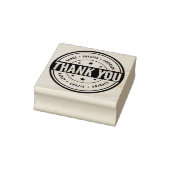 Mehrsprachiger Dank, kundenspezifisches Geschäft u Gummistempel (Stempel)