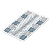 Mehrsprachiger Happy Holidays Magnet (Linke Seite)