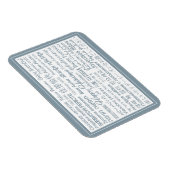 Mehrsprachiger Magnet "Happy Holidays" (Rechte Seite)