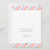 Mehrsprachiger Weihnachtsbaum Feiertagskarte (Rückseite)