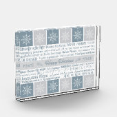 Mehrsprachiges Foto "Happy Holidays" (Links)