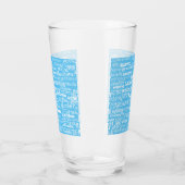 Mehrsprachiges Glas - Farbe wählen (Links)