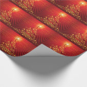 Mehrsprachiges WeihnachtsPackpapier Geschenkpapier (Ecke)