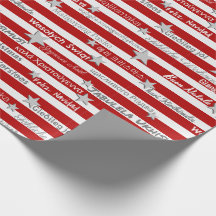Mehrsprachiges Weihnachtsrotes Strickpapier