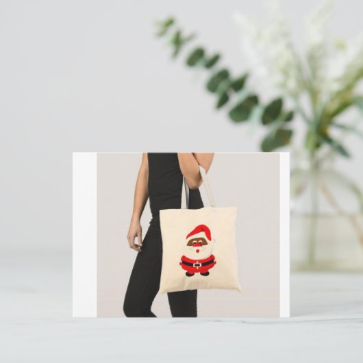 Mehrverwendbare Öko-freundliche Baumwolle-Leinwand Postkarte (Stehend Vorderseite)