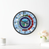 Mehrzug-Lokomotive Große Wanduhr (Zuhause)