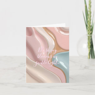 Mehrzweck-Faltkarte in stilvoller Grafik