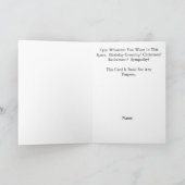 Mehrzweck-Fireman-Grußkarte Karte (Innenseite)